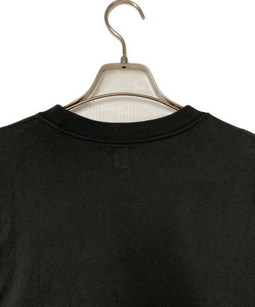 blurhms ROOTSTOCK（ブラームスルーツストック）blurhms ROOTSTOCK (ブラームスルーツストック) ビッグロゴTシャツ ブラック サイズ:2の古着・服飾アイテム