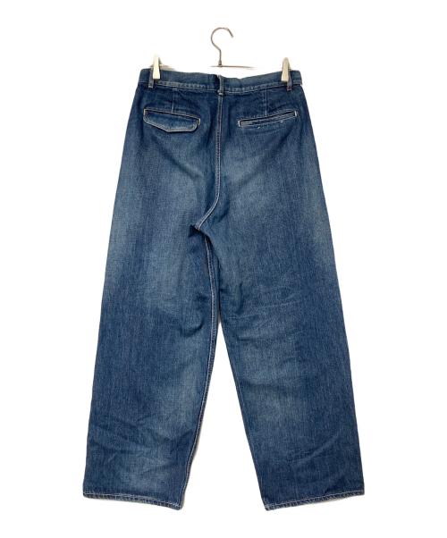 Graphpaper（グラフペーパー）Graphpaper (グラフペーパー) Selvage Denim Two Tuck Pants インディゴ サイズ:1の古着・服飾アイテム