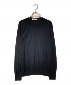 Crucianiクルチアーニ）の古着「コットンニット イタリア製」｜ブラック