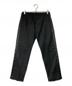 SEQUELシークエル）の古着「サイドラインワークパンツ」｜ブラック