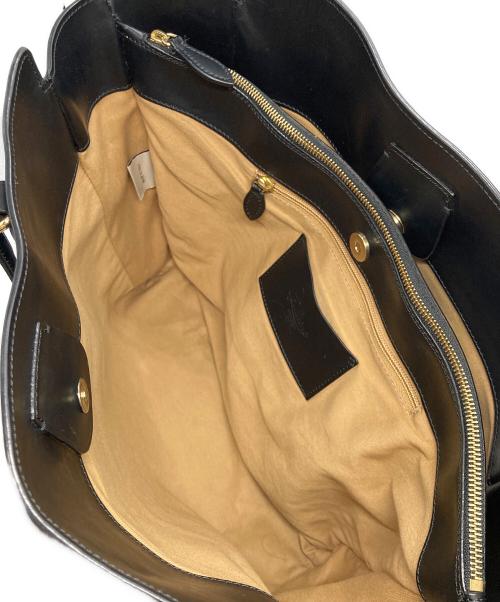 BoldriniSelleria（ボルドリーニ セレリア）BoldriniSelleria (ボルドリーニ セレリア) トートバッグ イタリア製 ブラックの古着・服飾アイテム