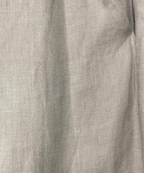 evam eva（エヴァムエヴァ）evam eva (エヴァムエヴァ) リネンラップスカート ベージュ サイズ:-の古着・服飾アイテム