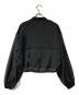 MIDIUMISOLID (ミディウミソリッド) シアーブルゾン ブラック サイズ:-：8000円