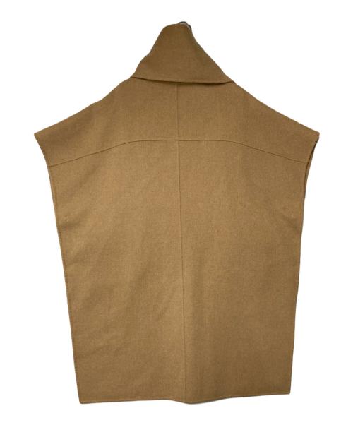 VSLE（ヴィスル）VSLE (ヴィスル) WOOL MUFFLER HANDMADE コート ブラウン サイズ:FREEの古着・服飾アイテム