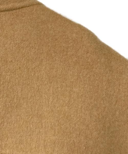 VSLE（ヴィスル）VSLE (ヴィスル) WOOL MUFFLER HANDMADE コート ブラウン サイズ:FREEの古着・服飾アイテム