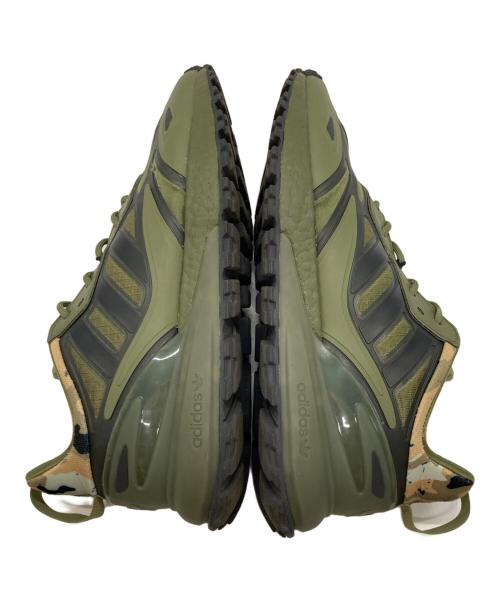 adidas（アディダス）adidas (アディダス) ZX 2K BOOST 2.0 TRAIL オリーブ サイズ:US9.5の古着・服飾アイテム