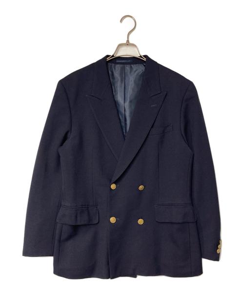 J.PRESS（ジェイプレス）J.PRESS (ジェイプレス) 金釦 ウールダブルブレザー ネイビー サイズ:165の古着・服飾アイテム