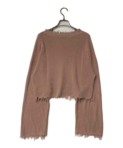 JOURNAL STANDARD（ジャーナルスタンダード）JOURNAL STANDARD (ジャーナルスタンダード) テープヤーンVプルオーバー ピンク サイズ:FREEの古着・服飾アイテム