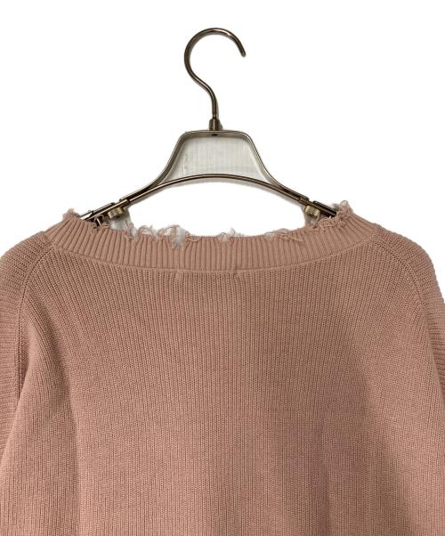 JOURNAL STANDARD（ジャーナルスタンダード）JOURNAL STANDARD (ジャーナルスタンダード) テープヤーンVプルオーバー ピンク サイズ:FREEの古着・服飾アイテム