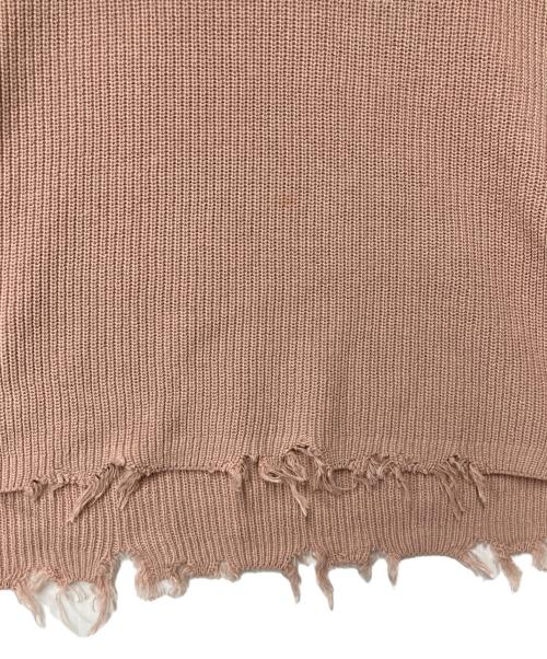 JOURNAL STANDARD（ジャーナルスタンダード）JOURNAL STANDARD (ジャーナルスタンダード) テープヤーンVプルオーバー ピンク サイズ:FREEの古着・服飾アイテム