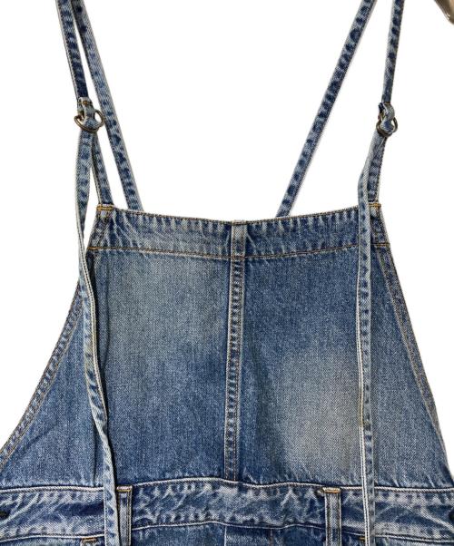 Whim Gazette（ウィムガゼット）Whim Gazette (ウィムガゼット) デニムオールインワン インディゴ サイズ:FREEの古着・服飾アイテム