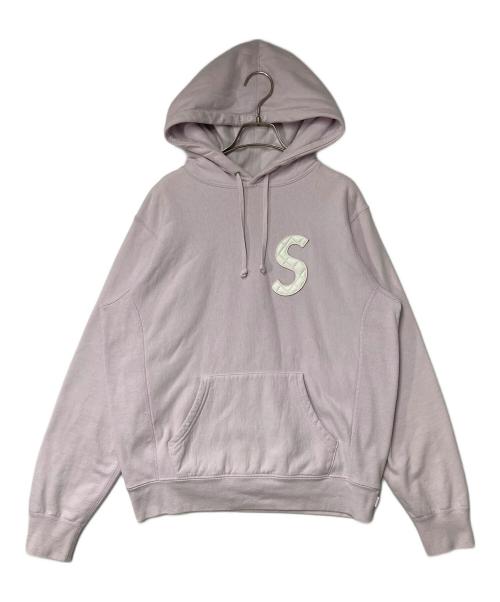 SUPREME（シュプリーム）SUPREME (シュプリーム) S Logo Hooded Sweatshirt ピンク サイズ:Sの古着・服飾アイテム
