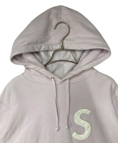 SUPREME（シュプリーム）SUPREME (シュプリーム) S Logo Hooded Sweatshirt ピンク サイズ:Sの古着・服飾アイテム