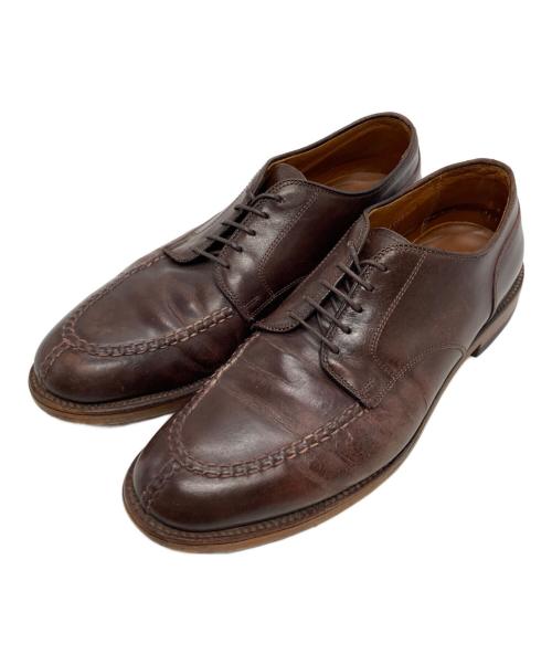 Alden（オールデン）ALDEN (オールデン) Uチップ ドレスシューズ ブラウン サイズ:10 1/2の古着・服飾アイテム