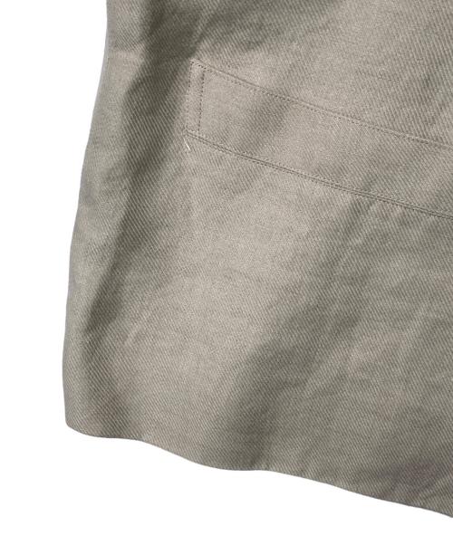 HAVERSACK（ハバーサック）HAVERSACK (ハバーサック) リネンベスト ベージュ サイズ:1の古着・服飾アイテム