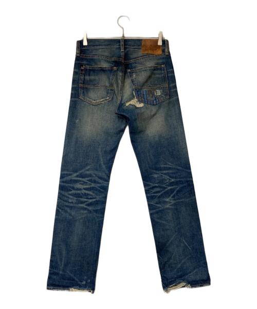 Denim & Supply Ralph Lauren（デニム＆サプライ ラルフローレン）Denim & Supply Ralph Lauren (デニム＆サプライ ラルフローレン) ダメージデニムパンツ インディゴ サイズ:W29の古着・服飾アイテム