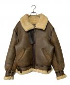 AVIREXアヴィレックス）の古着「B-3 フライトジャケット USA製」｜ブラウン