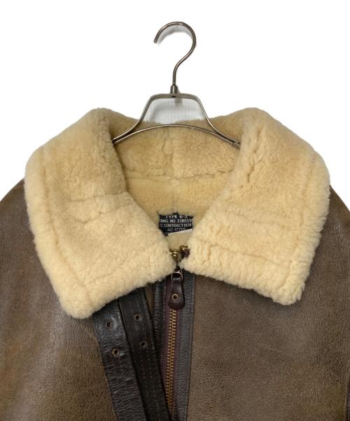 AVIREX（アヴィレックス）AVIREX (アヴィレックス) B-3 フライトジャケット USA製 ブラウン サイズ:40の古着・服飾アイテム