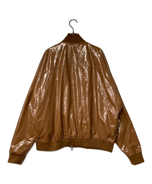 adidas（アディダス）adidas (アディダス) Ivy Park (アイヴィーパーク) LATEX TRACK JACKET ブラウン サイズ:J　Oの古着・服飾アイテム