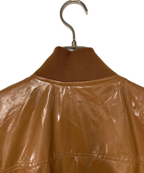 adidas（アディダス）adidas (アディダス) Ivy Park (アイヴィーパーク) LATEX TRACK JACKET ブラウン サイズ:J　Oの古着・服飾アイテム