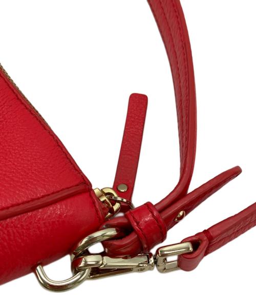 Kate Spade（ケイトスペード）Kate Spade (ケイトスペード) 2WAYショルダーバッグ レッドの古着・服飾アイテム