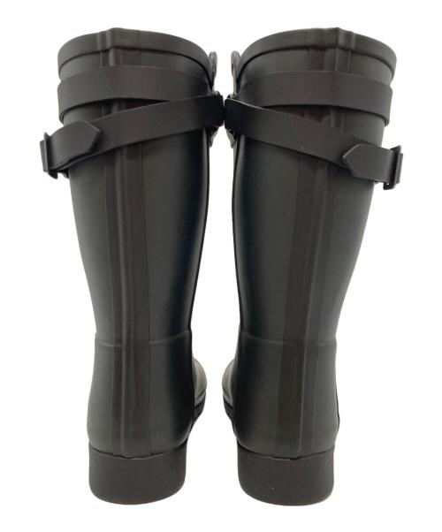 HUNTER（ハンター）HUNTER (ハンター) リファインドスリムフィット コントラストショートブーツ ダークグリーン サイズ:25の古着・服飾アイテム