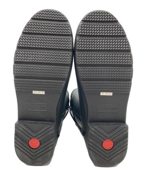 HUNTER（ハンター）HUNTER (ハンター) リファインドスリムフィット コントラストショートブーツ ダークグリーン サイズ:25の古着・服飾アイテム