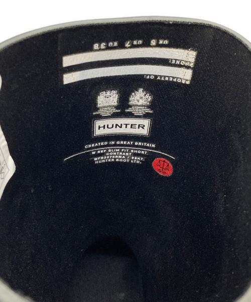 HUNTER（ハンター）HUNTER (ハンター) リファインドスリムフィット コントラストショートブーツ ダークグリーン サイズ:25の古着・服飾アイテム