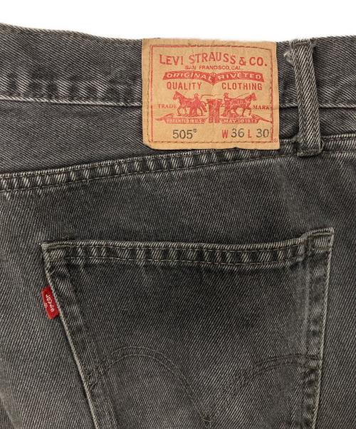 LEVI'S（リーバイス）LEVI'S (リーバイス) 505 デニムパンツ ブラック サイズ:36の古着・服飾アイテム