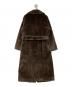HERNO (ヘルノ) エコファーコート ブラウン サイズ:42：35000円