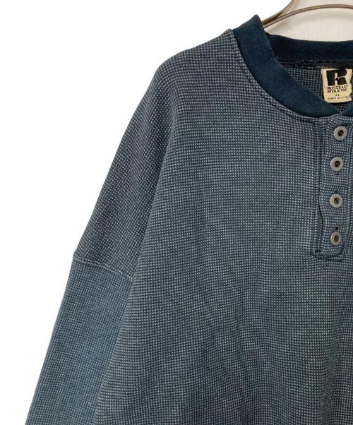 RUSSELL ATHLETIC（ラッセルアスレチック）RUSSELL ATHLETIC (ラッセルアスレチック) ヘンリーネックスウェット ネイビー サイズ:XLの古着・服飾アイテム