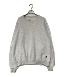 L.L.Bean×RUSSELL ATHLETIC（エルエルビーン×ラッセルアスレチック）の古着「ロゴ刺繍スウェット」｜グレー