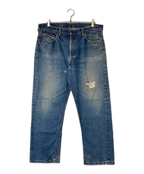 LEVI'S（リーバイス）LEVI'S (リーバイス) 66前期 505 デニムパンツ 42TALONジップ 脇割 ボタン裏5 インディゴ サイズ:不明の古着・服飾アイテム