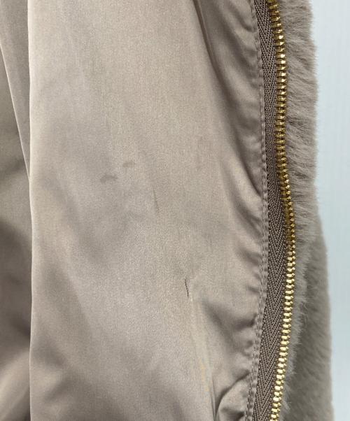 TATRAS（タトラス）TATRAS (タトラス) JOSKO エコファーフーデットジャケット ベージュ サイズ:2の古着・服飾アイテム