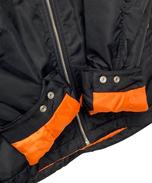 rag&bone（ラグアンドボーン）rag&bone (ラグアンドボーン) ナイロン中綿フーデッドジャケット ブラック サイズ:Ｓの古着・服飾アイテム