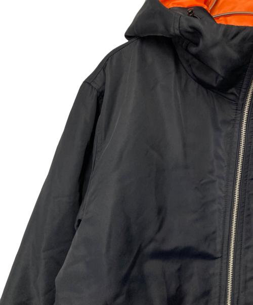 rag&bone（ラグアンドボーン）rag&bone (ラグアンドボーン) ナイロン中綿フーデッドジャケット ブラック サイズ:Ｓの古着・服飾アイテム