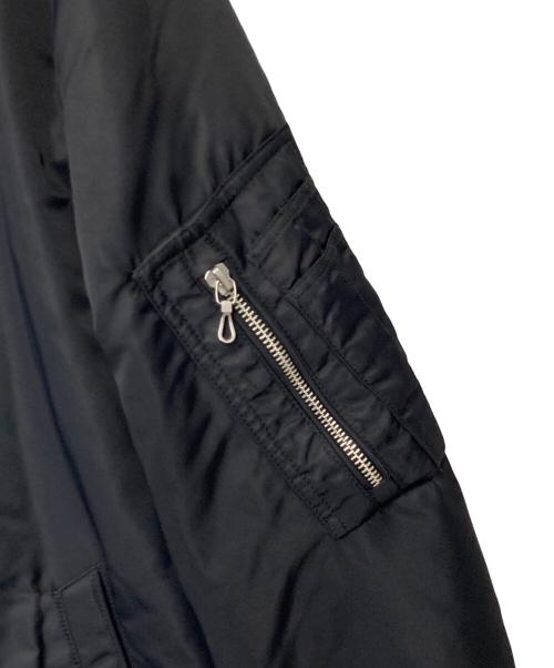rag&bone（ラグアンドボーン）rag&bone (ラグアンドボーン) ナイロン中綿フーデッドジャケット ブラック サイズ:Ｓの古着・服飾アイテム