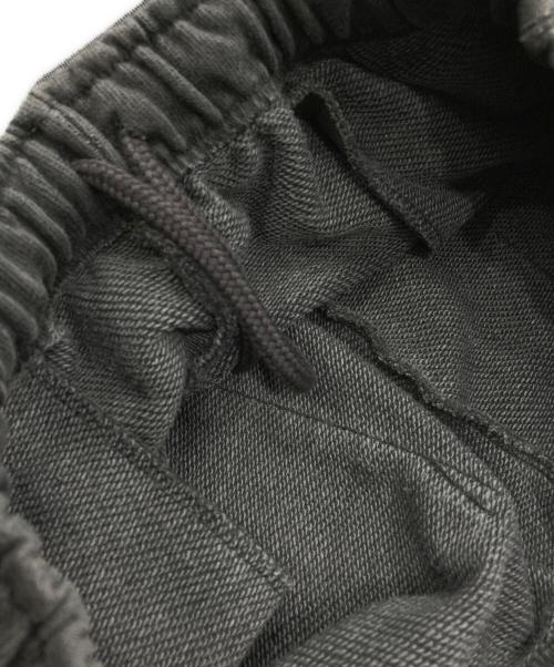 LQQK STUDIO（ルックスタジオ）LQQK STUDIO (ルックスタジオ) WASHED FLEECE PANTS グレー サイズ:M 未使用品の古着・服飾アイテム
