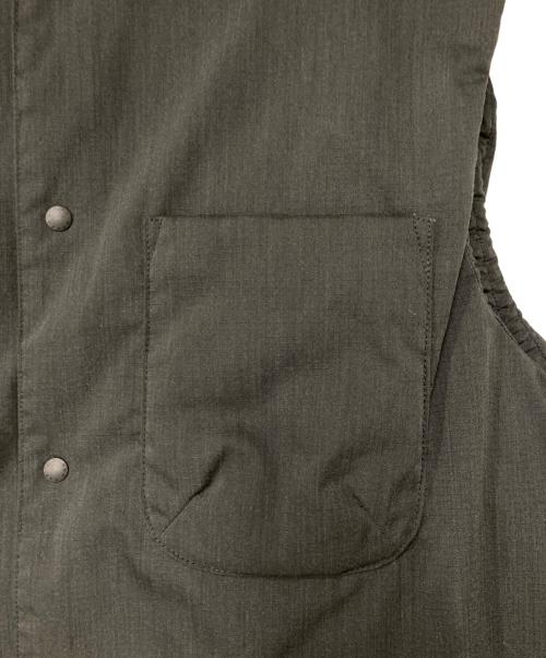 NANGA（ナンガ）NANGA (ナンガ) TAKIBI RIPSTOP INNER DOWN VEST グレー サイズ:XLの古着・服飾アイテム