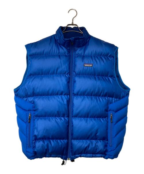 Patagonia（パタゴニア）Patagonia (パタゴニア) ダウンベスト ブルー サイズ:XLの古着・服飾アイテム