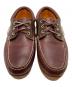 中古・古着 Timberland (ティンバーランド) 3 EYE CLASSIC LUG デッキシューズ ブラウン サイズ:US9W/UK8.5/EU43：6000円