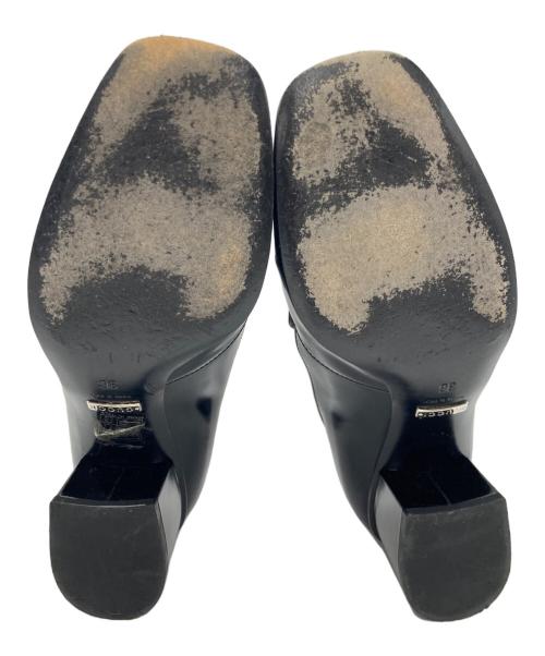 GUCCI（グッチ）GUCCI (グッチ) ホースビット ヒールパンプス ブラック サイズ:36の古着・服飾アイテム