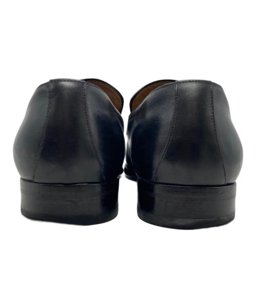 GUCCI（グッチ）GUCCI (グッチ) スクエアトゥ ホースビットローファー ブラック サイズ:42 1/2の古着・服飾アイテム