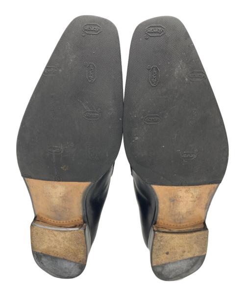 GUCCI（グッチ）GUCCI (グッチ) スクエアトゥ ホースビットローファー ブラック サイズ:42 1/2の古着・服飾アイテム