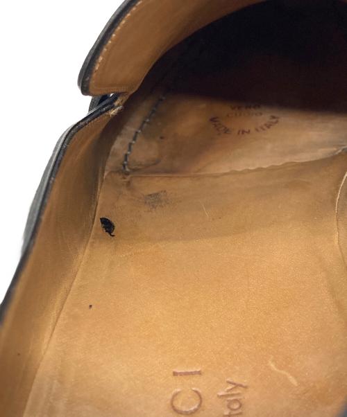 GUCCI（グッチ）GUCCI (グッチ) スクエアトゥ ホースビットローファー ブラック サイズ:42 1/2の古着・服飾アイテム