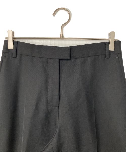 Acne studios（アクネ ストゥディオス）ACNE STUDIOS (アクネ ストゥディオス) センタープレスパンツ ブラック サイズ:36の古着・服飾アイテム