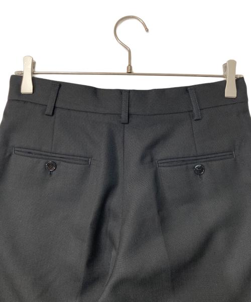 Acne studios（アクネ ストゥディオス）ACNE STUDIOS (アクネ ストゥディオス) センタープレスパンツ ブラック サイズ:36の古着・服飾アイテム