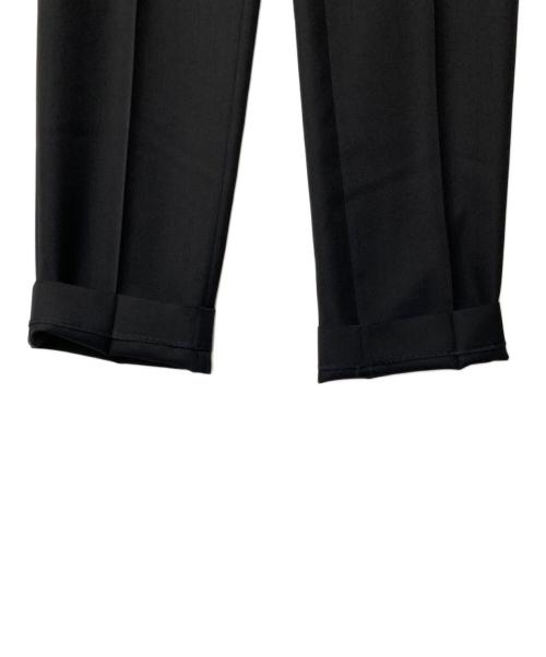 Acne studios（アクネ ストゥディオス）ACNE STUDIOS (アクネ ストゥディオス) センタープレスパンツ ブラック サイズ:36の古着・服飾アイテム
