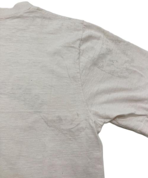 Hanes（ヘインズ）Hanes (ヘインズ) Hanes JACKSON BROWNE  80'sTシャツ ホワイト サイズ:Ｍの古着・服飾アイテム