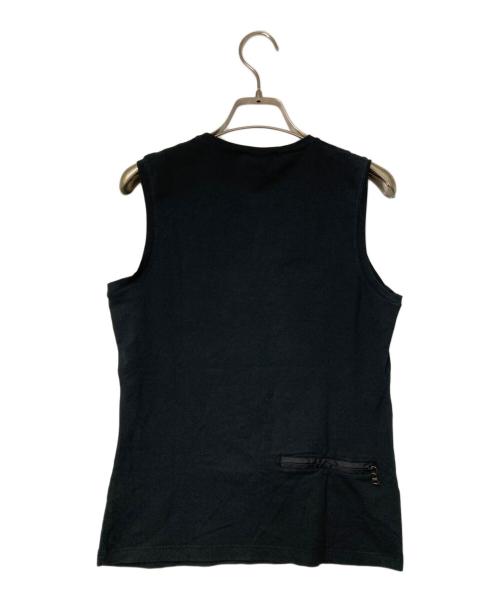 PRADA SPORTS（プラダスポーツ）PRADA SPORTS (プラダスポーツ) ノースリーブカットソー ブラック サイズ:Sの古着・服飾アイテム